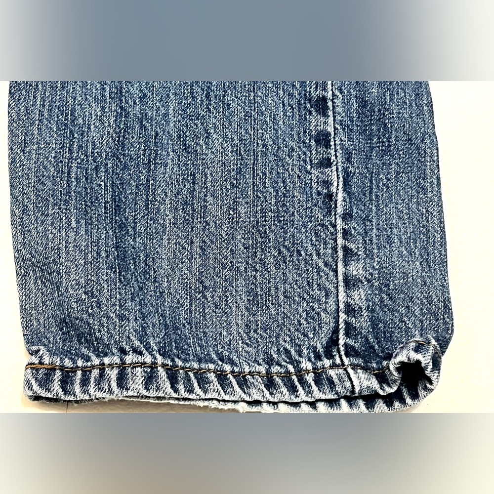 Levi’s 550 Relaxed Boys Classic Blue Denim 100% Cotton Casual Jeans Size 14 Slim - Picture 8 of 16